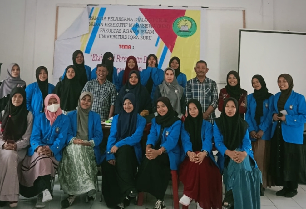 Hadirkan 3 Narasumber, BEM FAI Universitas Iqra Buru Gelar Dialog Public