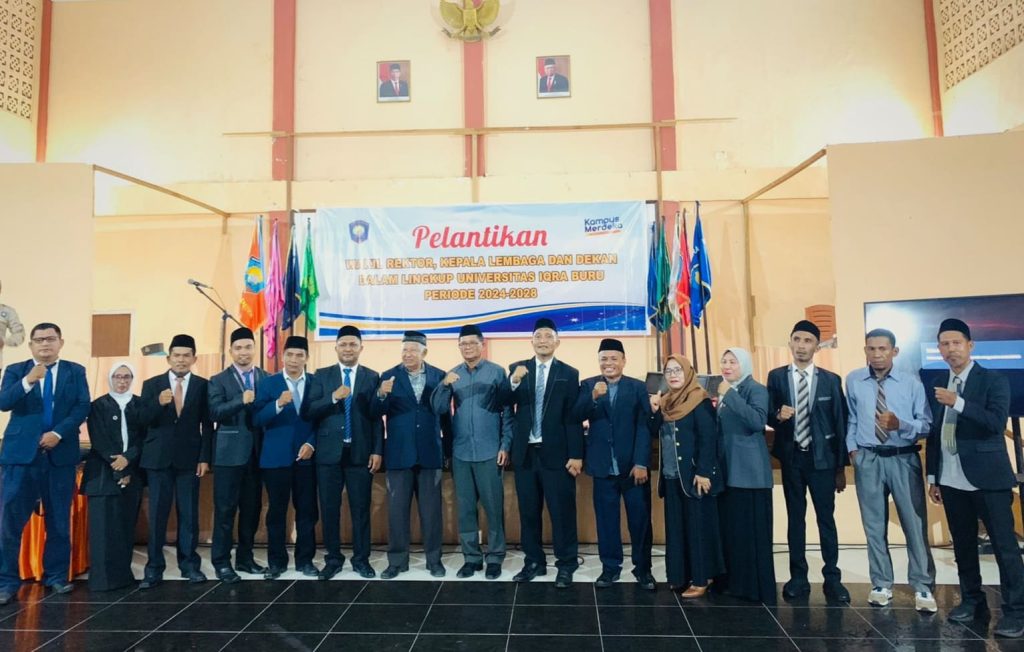 Pelantikan & Pengambilan Sumpah 13 Pejabat Baru UNIQBU 2024